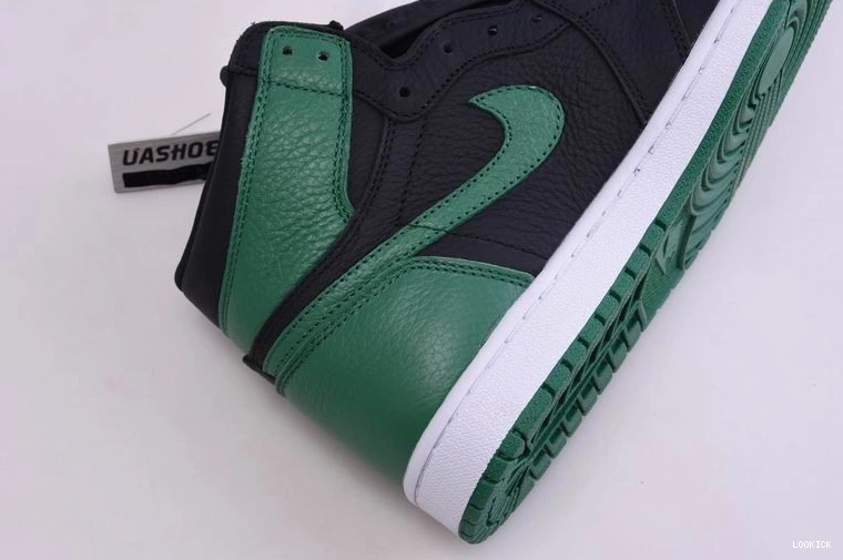 Cheap 555088-030 Jordan Pine 1  Black Retro High Green 0519